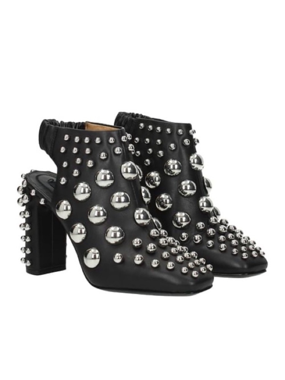Alexander Wang Studded sling back booties, 7.5 W